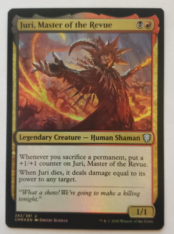 1x Juri, Master of the Revue FOIL Commander Legends MTG Magic the Gathering NM - Image 1