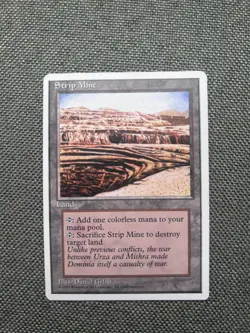 Magic the Gathering Strip Mine - Image 1