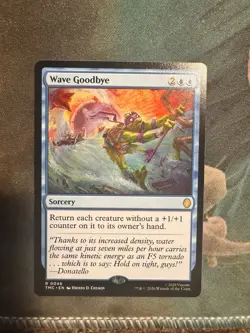 Wave Goodbye Commander: Teenage Mutant Ninja Turtles Regular - Image 1