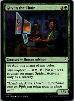 Marvel's Spider-Man #102 Guy in the Chair - Image 1