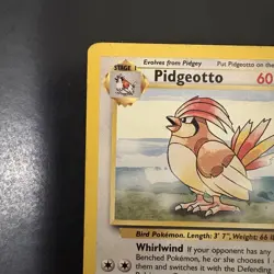 Vintage Pokemon Pidgeotto 22/102 Base Set Non-holo Rare WotC 1999 - Image 2