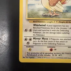 Vintage Pokemon Pidgeotto 22/102 Base Set Non-holo Rare WotC 1999 - Image 5