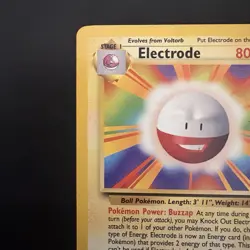 Pokemon Vintage Non-holo Rare Electrode Base Set 21/102 Wotc 1999 - Image 2