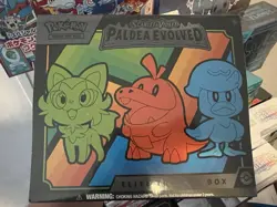 Pokemon TCG: Scarlet & Violet - Paldea Evolved Elite Trainer Box New Sealed 820650853661 - Image 1