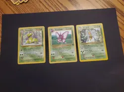 Pokemon beedrill,venomoth and victreebel Pokemon Card NM/LP - Image 1