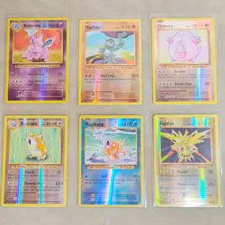 Pokemon TCG XY Evolutions Lot Of 6 Reverse Holos NM Near Mint - Zapdos Chansey - Image 1