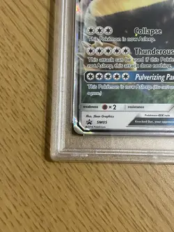 2016 POKEMON SM BLACK STAR PROMO SNORLAX GX BOX #SM05 SNORLAX GX-HOLO PSA 9 - Image 4