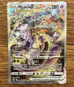 Mewtwo VSTAR GG44/GG70 Alternate Full Art Pokemon Crown Zenith ENG NM - Image 1