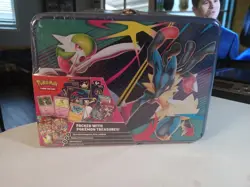 2025 POKEMON TCG COLLECTOR TREASURE CHEST LUNCH BOX TIN NEW/SEALED - Image 1