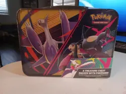 2025 POKEMON TCG COLLECTOR TREASURE CHEST LUNCH BOX TIN NEW/SEALED - Image 2