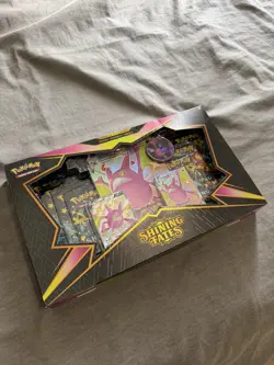 Pokemon TCG: Shining Fates Premium Collection Set (Shiny Crobat VMAX) 820650808715 - Image 1