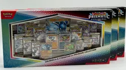 3x Pokemon Prismatic Evolutions Lucario ex & Tyranitar ex Premium Collection - Image 1