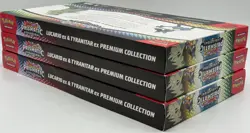 3x Pokemon Prismatic Evolutions Lucario ex & Tyranitar ex Premium Collection - Image 4