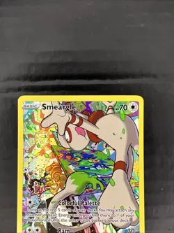 2022 Pokemon Sword & Shield Silver Tempest Smeargle Trainer Gallery #TG10/TG30 a - Image 2