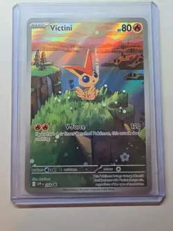Victini 208 Pokemon TCG Scarlet & Violet Promo 208 NM - Image 3