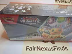Pokemon Sams Club Prismatic Evolutions Surprise Box & Booster Bundle Sealed New - Image 1