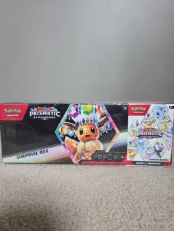 Pokemon Prismatic Evolutions Surprise Box & Booster Bundle Brand New - Image 1