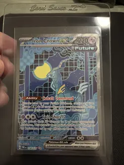 Pokemon TCG Iron Crown Ex 158/131 SIR Prismatic Evolutions NM - Image 1