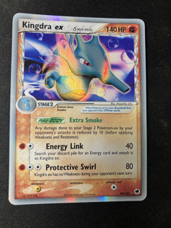 Pokemon Kingdra ex 94/101 Dragon Frontiers Holo Rare Ungraded Childhood - Image 1