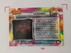 Mewtwo Strikes Back Pokemon Movie Edition Legends Mew Topps Black Logo Label - Image 2