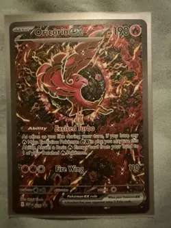 2025 Pokemon Oricorio EX Full Art MEP Black Star Promo #024 - Image 1