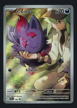 N's Zorua SVP 189 SV: Scarlet & Violet Promo Pokemon TCG - Image 1