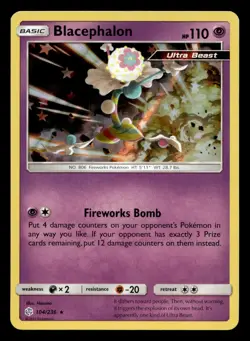 Blacephalon 104/236 Rare Cosmic Eclipse Holo Pokemon NM - Image 1