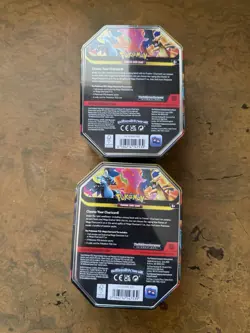 Pokemon Mega Charizard X Tins Lot Of 2x SEALED TINS - Image 2
