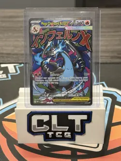 Pokemon TCG Mega Charizard X ex MEP 023 - UPC Black Star Promo NM (SKU 1-4) - Image 1