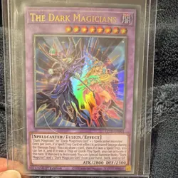 Konami The Dark Magicians LED6-EN001 Ultra Rare 1st Edition Fusion Effect - Image 1