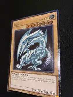 Yugioh Blue-Eyes White Dragon OP28 Ultimate Rare LP - Image 2
