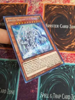 Yu-Gi-Oh! TCG Armed Dragon LV10 White SGX4-ENE01 Secret Rare 1st Edition NM - Image 2