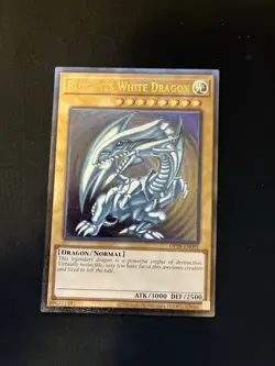 YUGIOH Blue-Eyes White Dragon OP28-EN001 Ultimate Rare NM #55 - Image 1