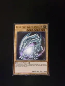 YUGIOH Blue-Eyes White Dragon OP28-EN001 Ultimate Rare NM #55 - Image 2