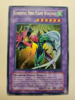 Elemental HERO Flame Wingman TLM-EN035 Ultra Rare Unlimited LP YuGiOh! - Image 1