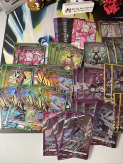 Weiss Schwarz NIKKE Goddess of Victory 40+ SR + AP Lot English Anis Rapi Rupee+ - Image 2
