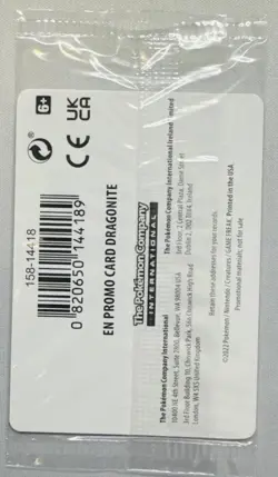 Pokemon TCG Dragonite (Silver Tempest Stamped) 131/195 Holo Promo Card SEALED - Image 2