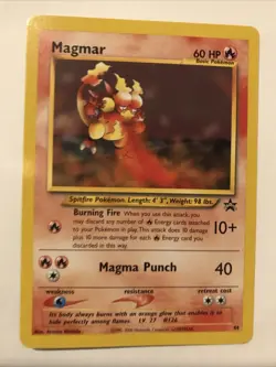 Magmar #44 - Black Star Promo - WoTC Pokemon Card - Image 1