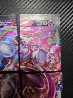 Mewtwo V-UNION [Set of 4] SWSH: Sword & Shield Promo Cards Holo - Image 2