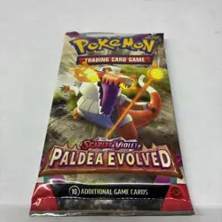 Pokemon Trading Card Game Scarlet & Violet Paldea Evolved Booster Pack TCG - Image 1