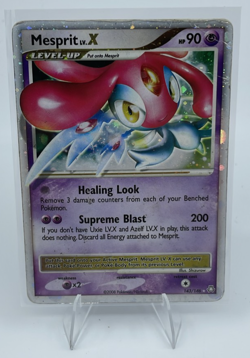 Pokemon Mesprit LV.X 143/146 Legends Awakened Holo Ultra Card HP - Image 1