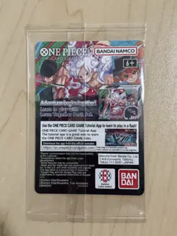 One Piece Monkey.D.Luffy College Basketball US Voyage Card Sealed - Image 2
