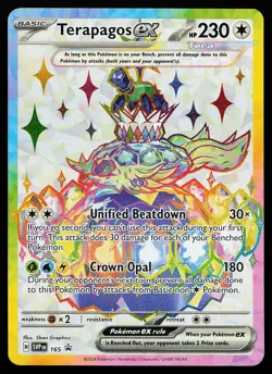 Terapagos ex 165 Holo Scarlet & Violet Promo Pokemon Card - Image 1