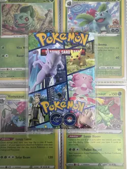 POKEMON GO Complete Master Set with 10 Promo Cards In Binder With Extra Japanese - Image 1