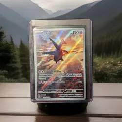 Pokemon TCG Latios Rare Holo Card 203/191 SV08 Surging Sparks Illustration - Image 3