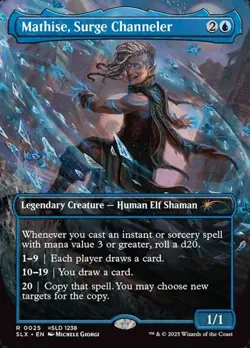 Mathise, Surge Channeler - Extended Art Secret Lair NM MTG - Image 1