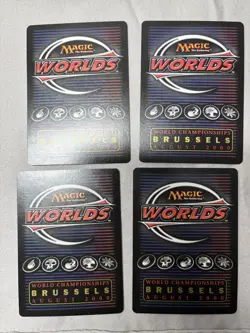 Mtg Rishadan Port X4 World Championship 2000 Mint Never Played - Image 4