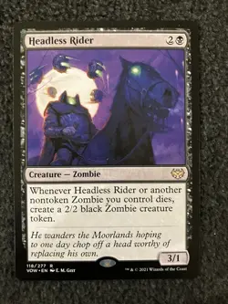 Magic The Gathering MTG - Headless Rider - Innistrad: Crimson Vow - Image 1