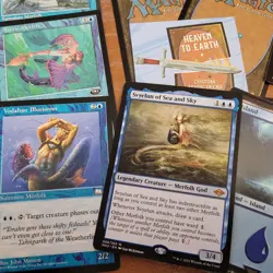 Sveylun Mythic Rare **MERFOLK** Tribal Custom Built COMMANDER DECK MTG 100 Cards - Image 1