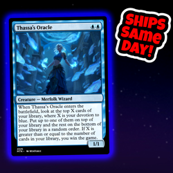 Thassa's Oracle - Custom Art Magic: The Gathering Playtest Card - Commander EDH - Image 1